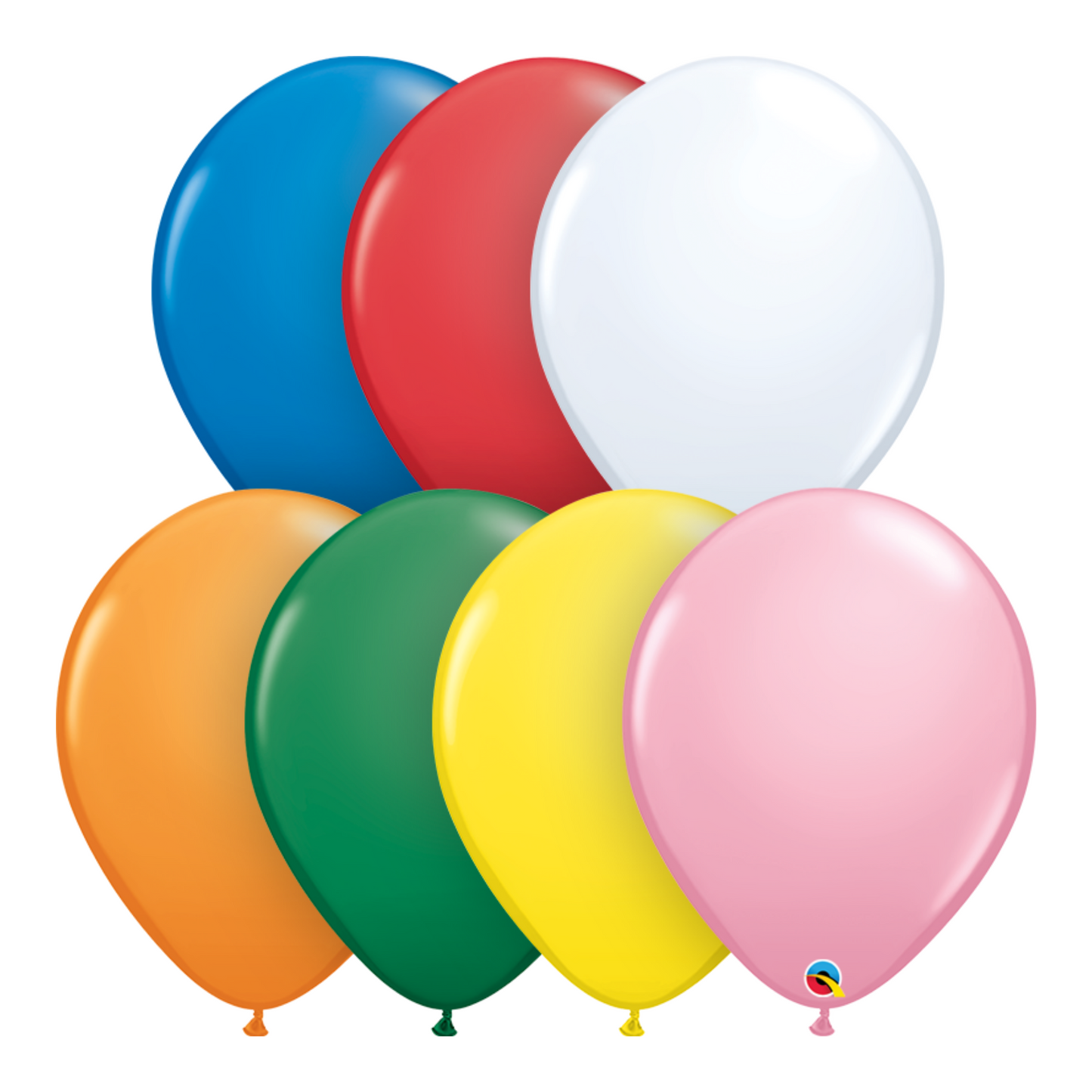 Surtido Standar 16" Con Blanco 50 Globos QX "QG"