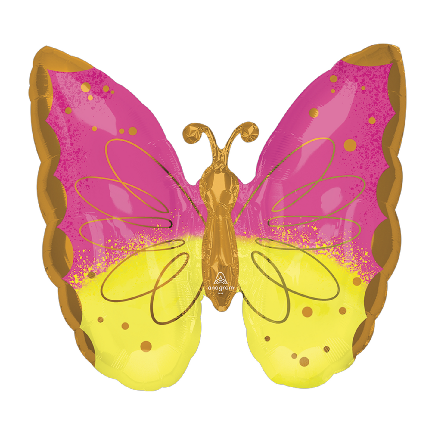Pink y Yellow Mariposa P30 Super Shape Convergram