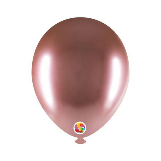 Rose Gold Brillant No. 5 Bolsa C/100 Globos Balloonia