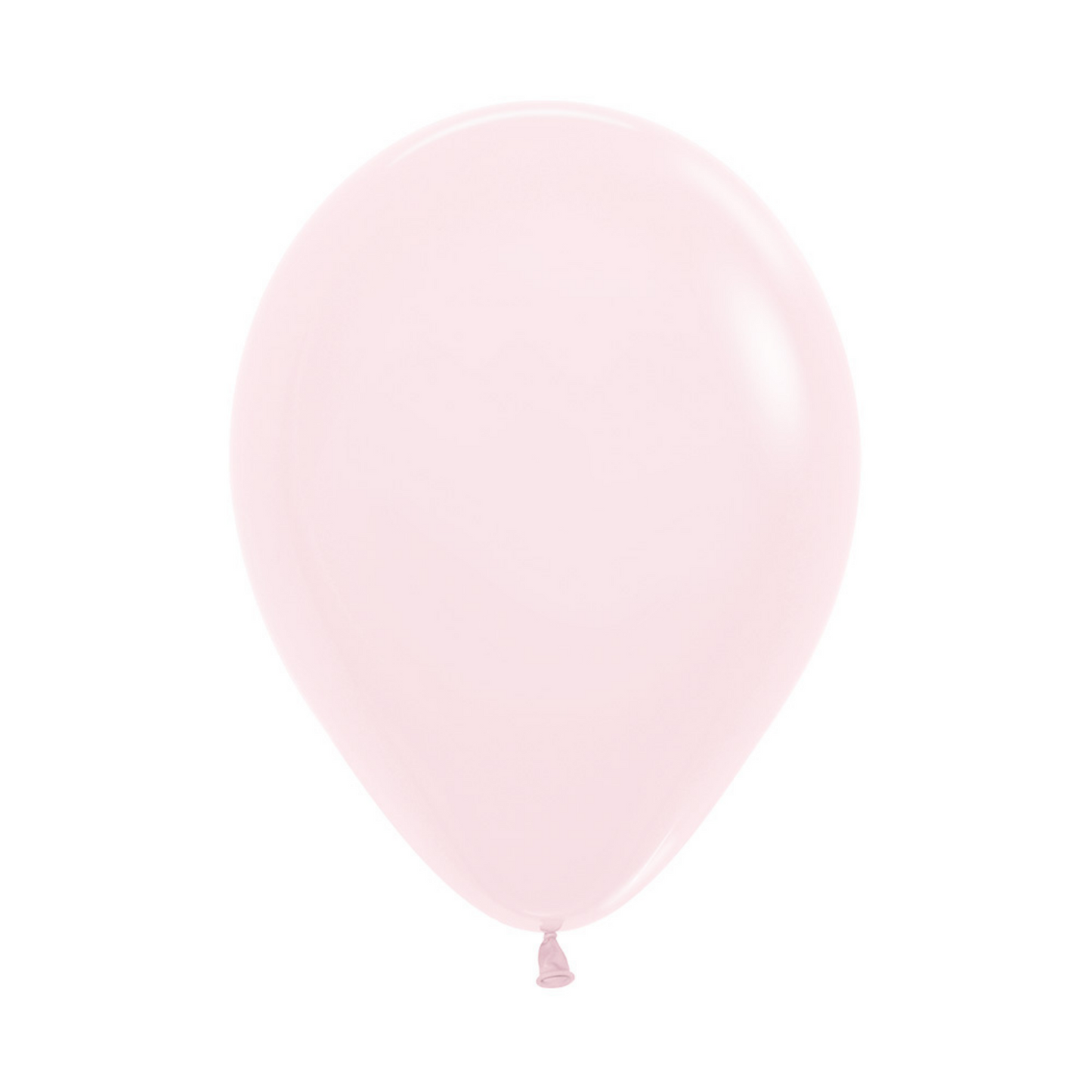 Rosa Pastel Matte 12" Bolsa C/50 Globos Sempertex