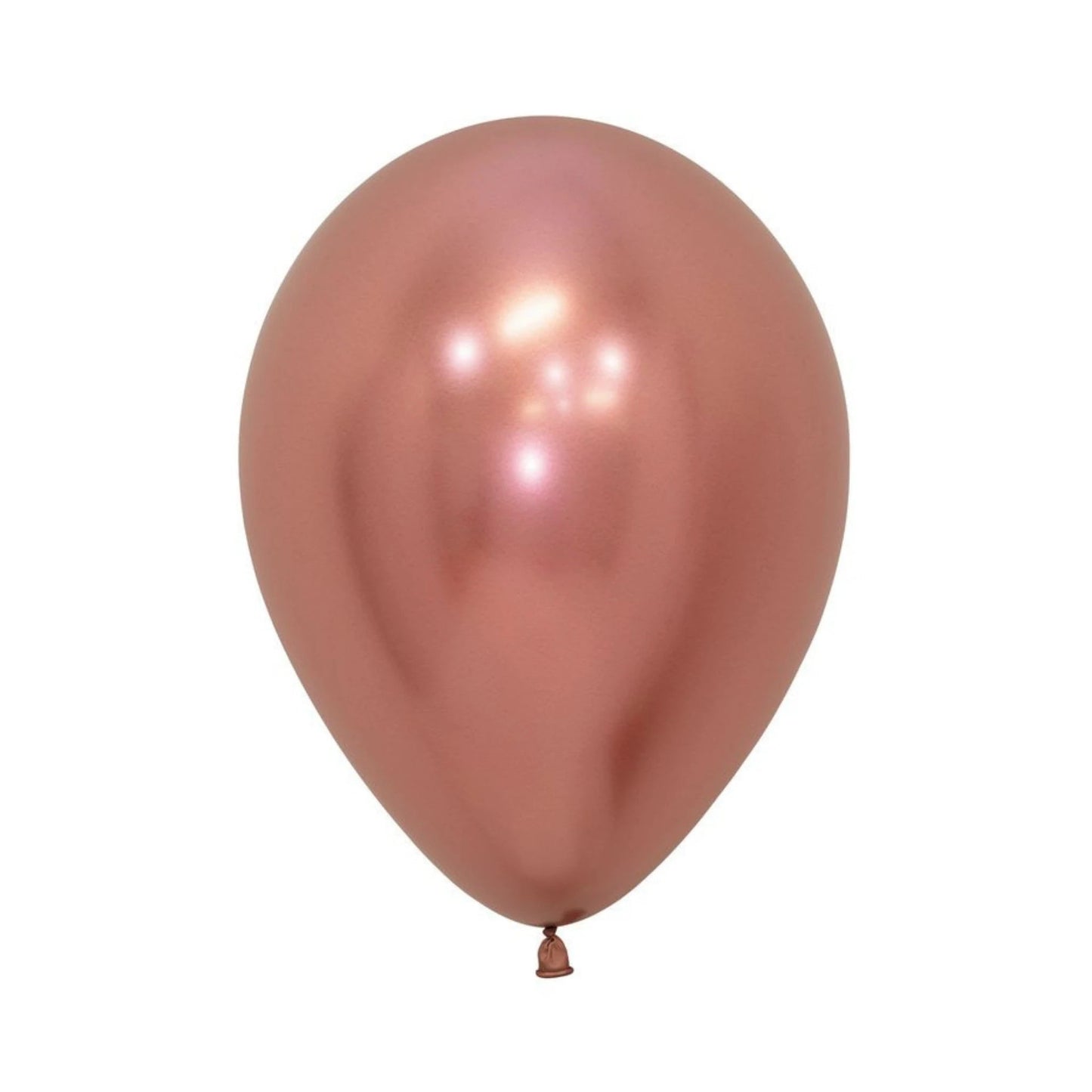 Rosa Oro Reflex 18" Bolsa C/25 Globos Sempertex