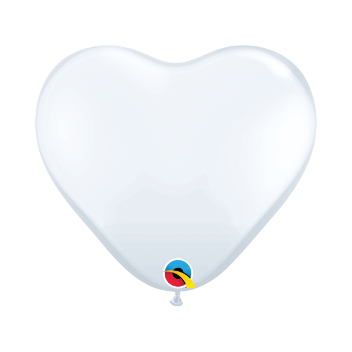 Corazon Blanco 6" C/100 Globos QX "LAB"
