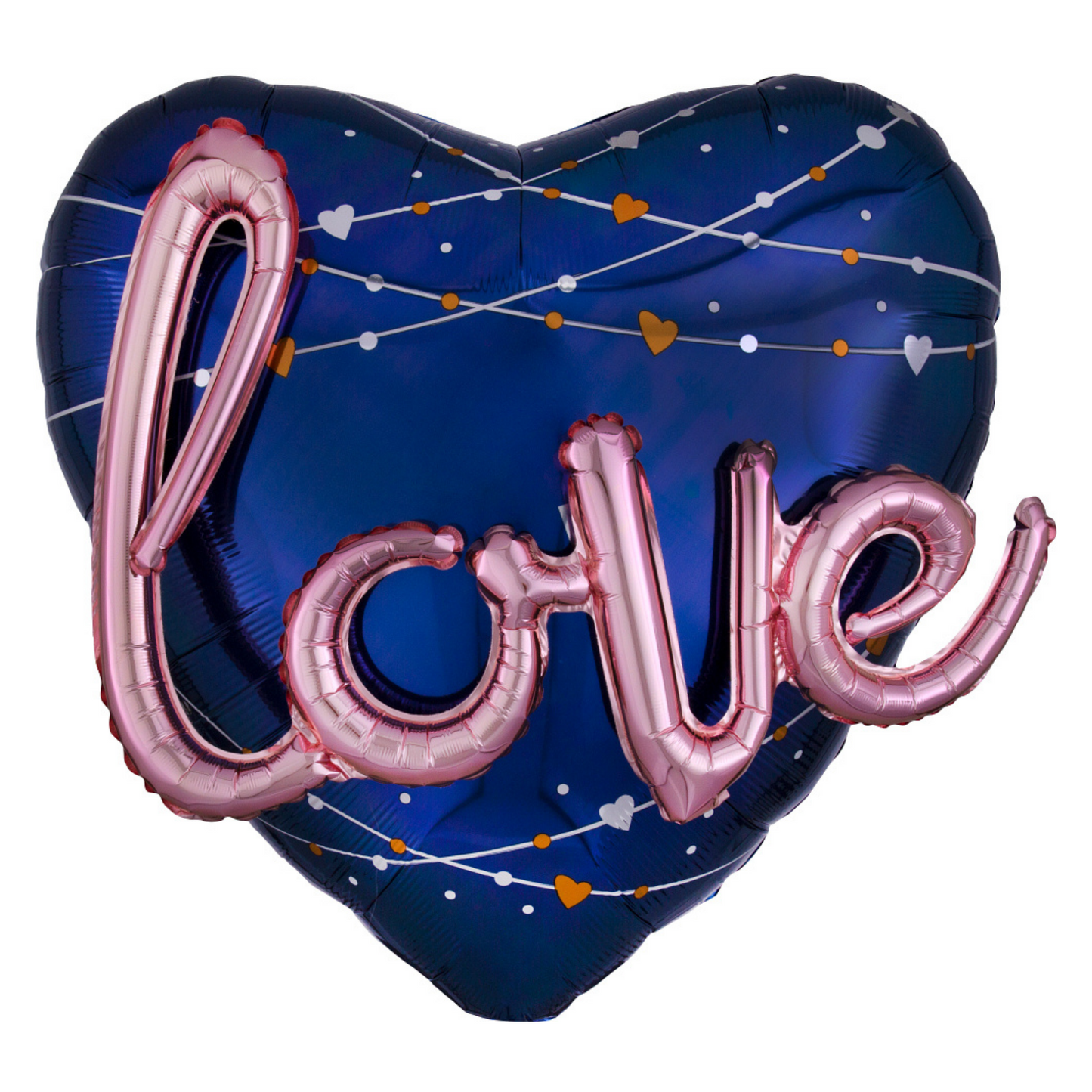 Boda Azul Love 3a Dimension Multiballon P75