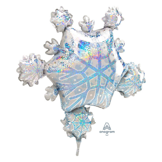 Prismatic Snowflake Cluster Holografico P50 Super Shape