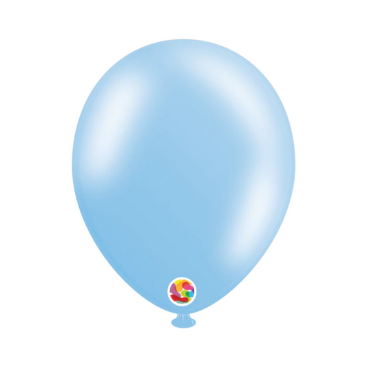 Sky Blue Metallic No.12 Bolsa/50 Globos Ballonia