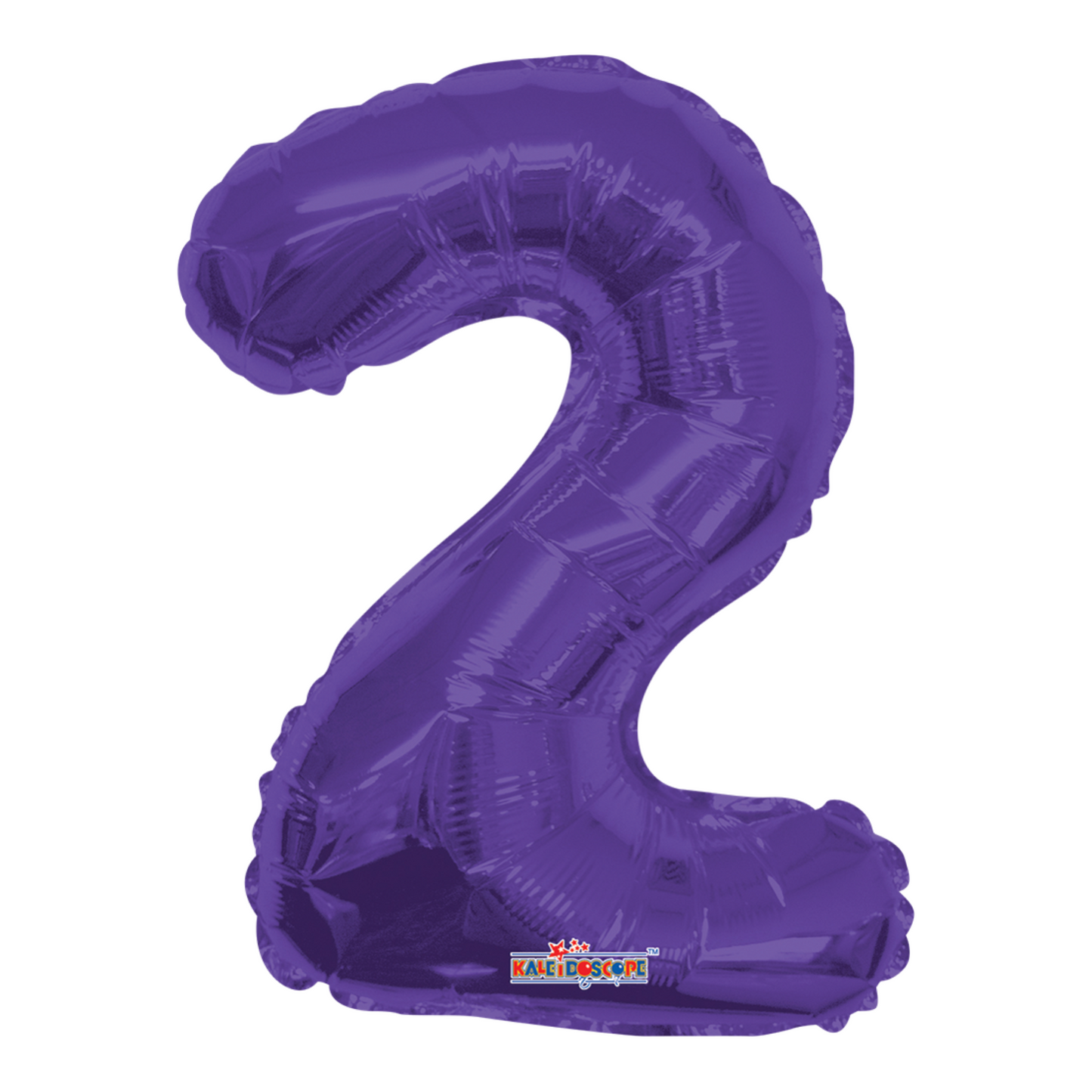 Numero 2 Morado 14" Mini Shape Convergram