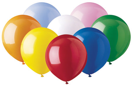 Surtido Estandar 12"  Bolsa C/100 Globos Party Loons