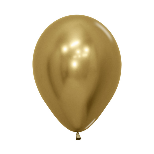 Oro Reflex 18" Bolsa C/25 Globos Sempertex