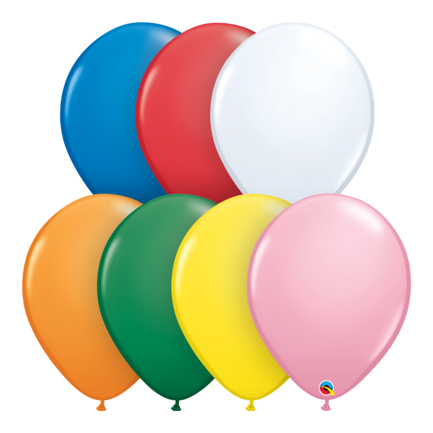 Surtido Standar 16" Con Blanco  50 Globos QX "QG"