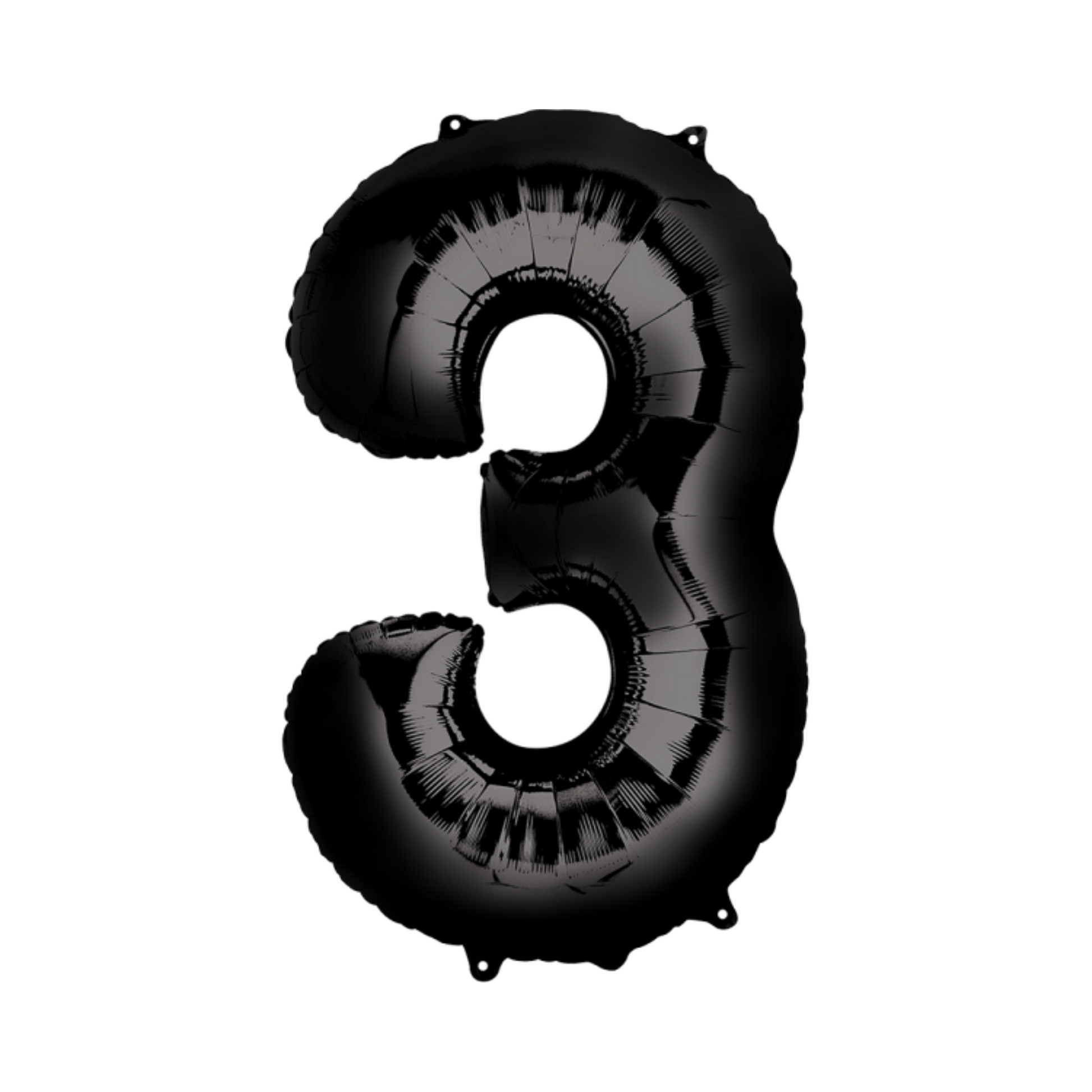 Numero 3 Negro Super Shape Anagram