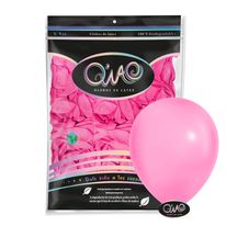 Rosa Std 12" Bolsa C/100 Globos Q'wao