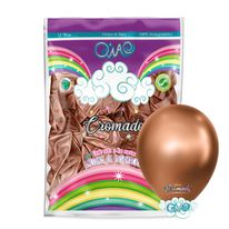 Oro Rosa Cromo No. 12 Bolsa C/50 Globos Q'wao