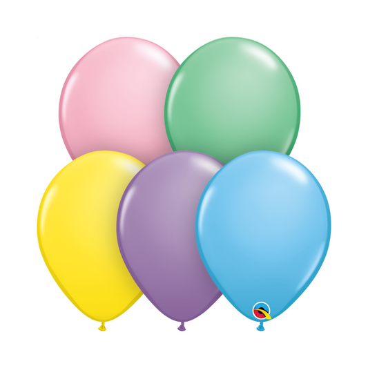 Surtido Pastel 11" C/100 Globos QX "QE"