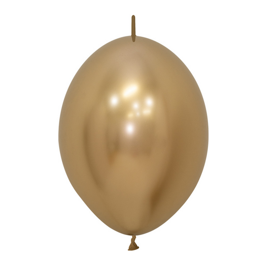 Oro Reflex Link "Bipolo" No. 12 Bolsa C/50 Globos Sempertex
