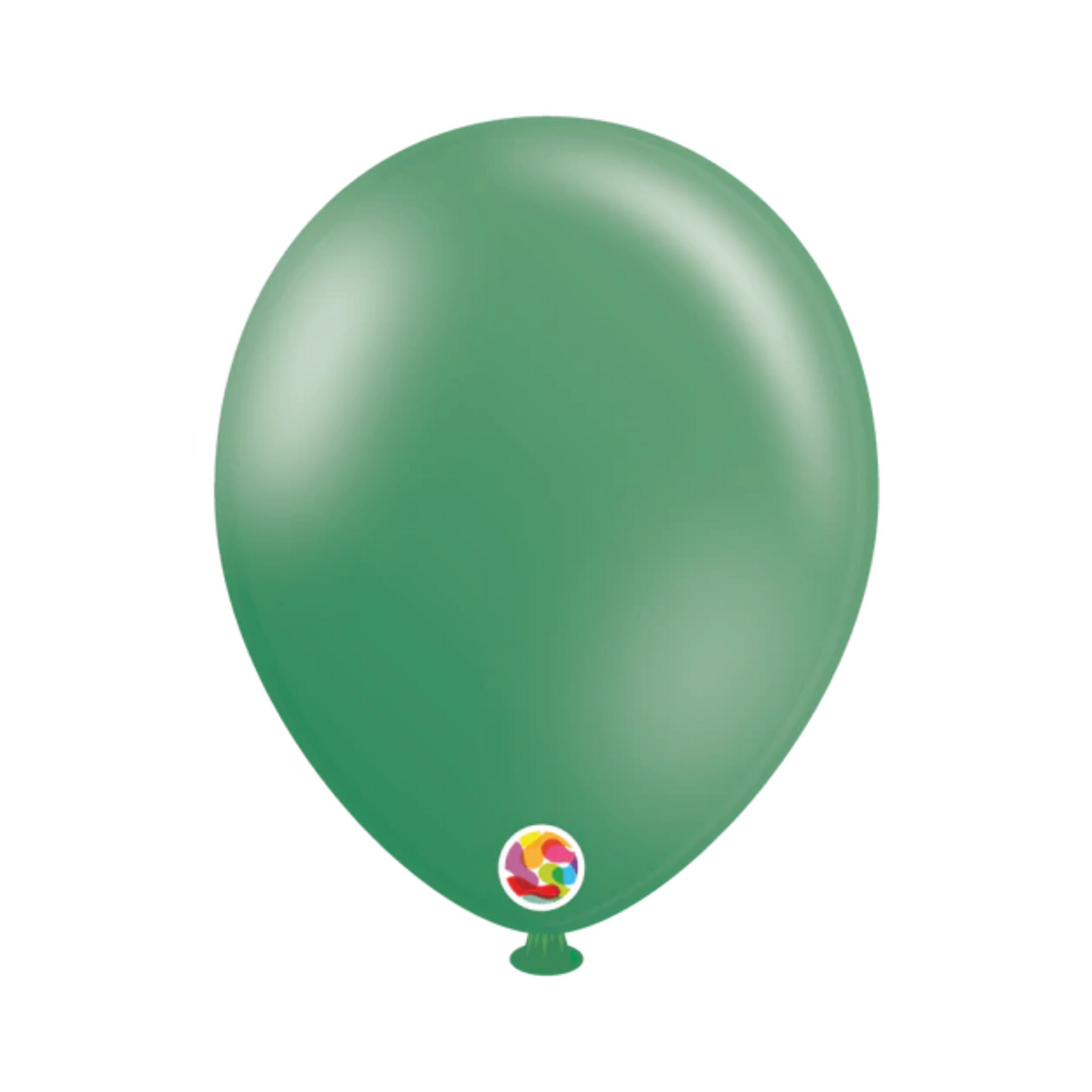 Verde Bosque  Estandar  No.5 Bolsa C/100 Globos Balloonia