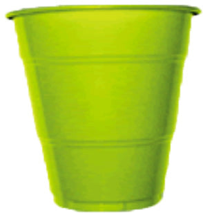 Vaso 12 Oz De Plastico x 10U Lima