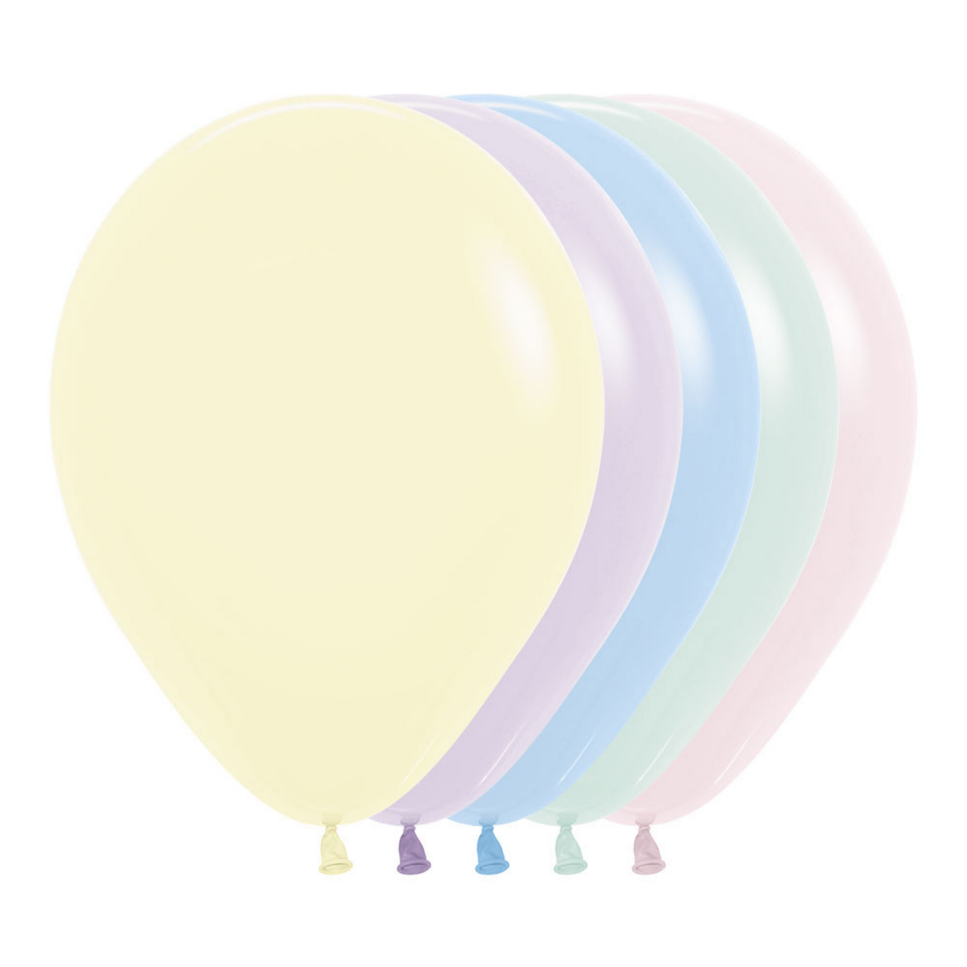 Surtido Pastel Mate 12" C/50 Globos Sempertex