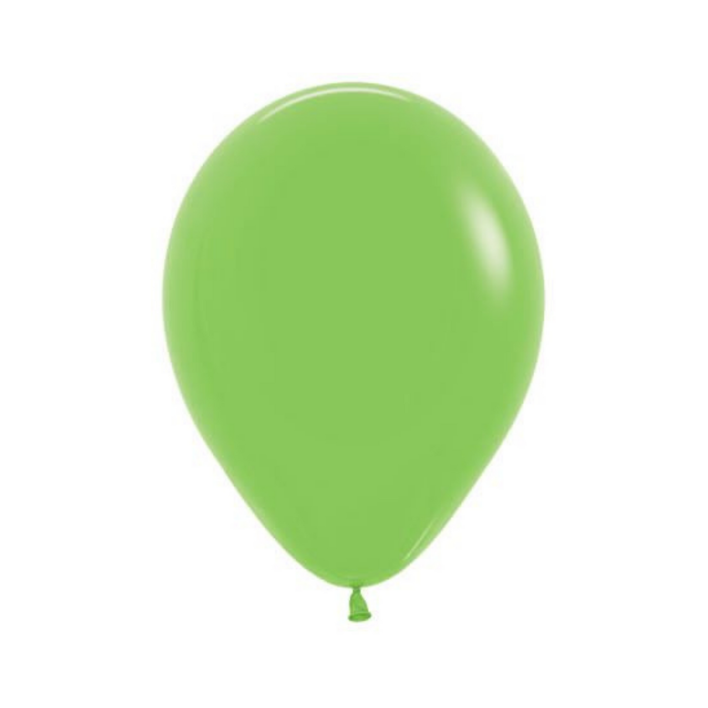 Verde Lima 12" Bolsa C/100 Globos Globtex